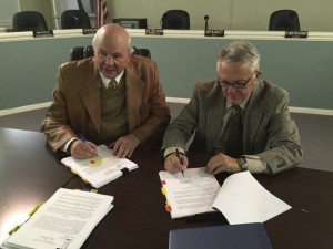 The Sanctuary and Salado sign agreements